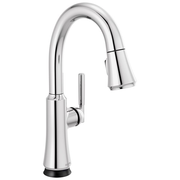 Delta Single Handle Pull Down Bar/Prep Faucet With Touch2O Technology 9979T-DST